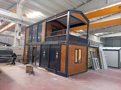 İki katlı premium konteyner