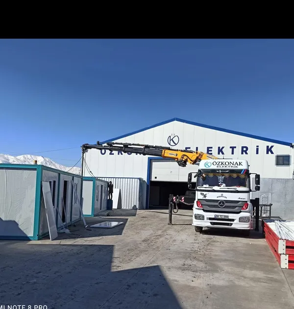 Konteyner üretim alanı